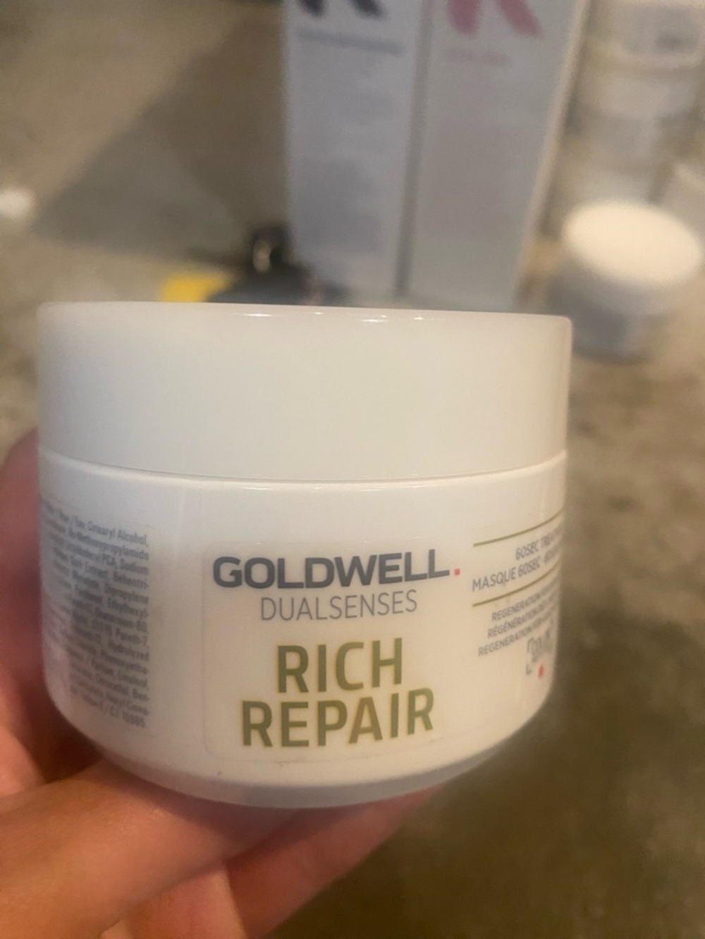 Goldwell Dualsenses Rich Repair Hair Mask - White